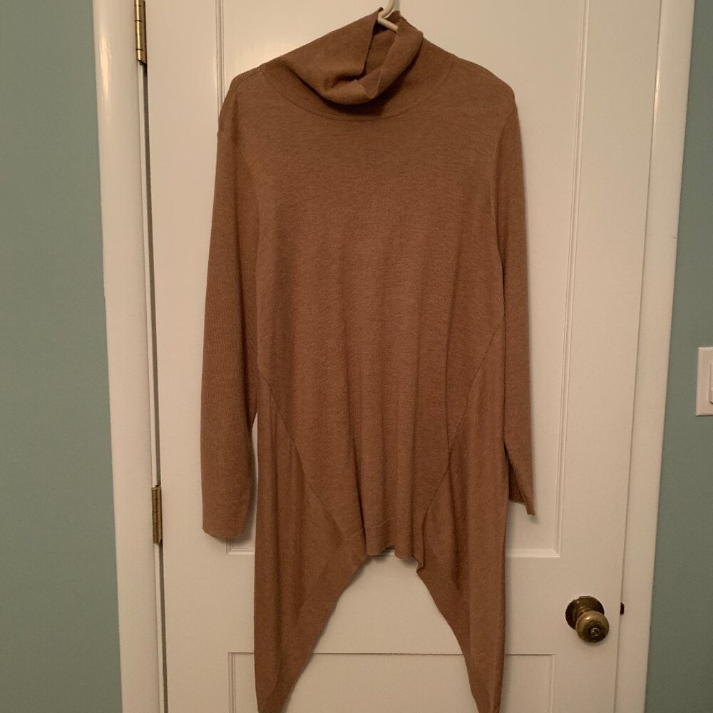 Chico Turtleneck Sweater (Camel) - Size 2 Brand New